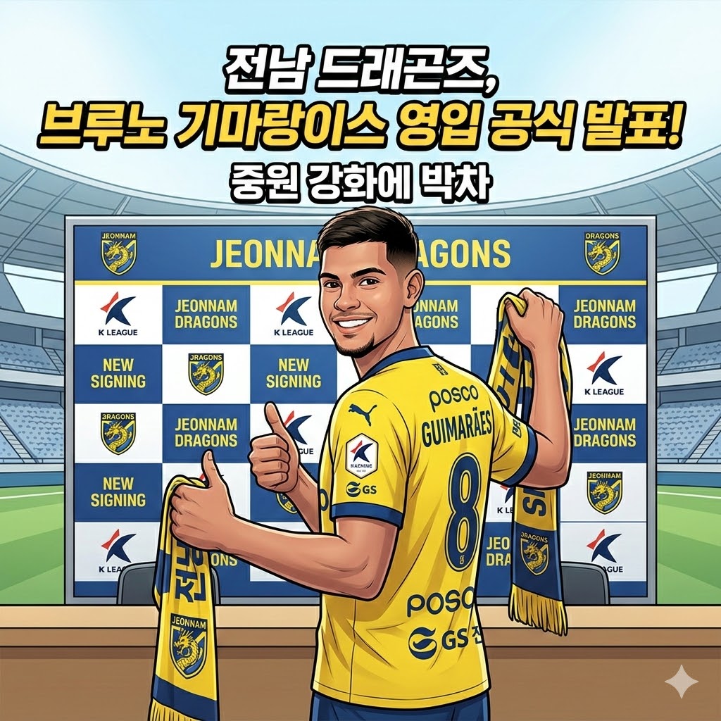 전남, [미친] 중원 장착! 기마랑이스 드래프트 영입!
